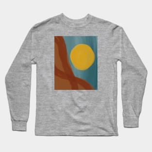 Sunset Abstract Long Sleeve T-Shirt